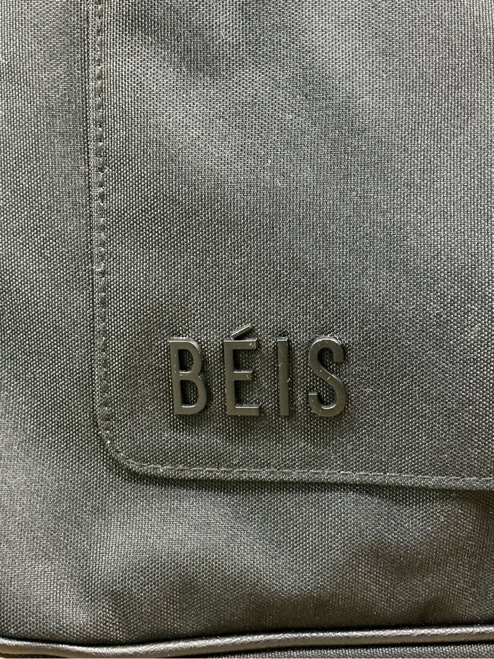 BEIS The Expandable Backpack in Black - Picture 7 of 12